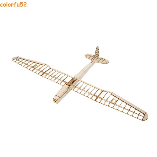 RC Model Sunbird Glider Airplane Balsa Wood Fixed Wing Plane KIT Wingspan 1052mm - Picture 4 of 8