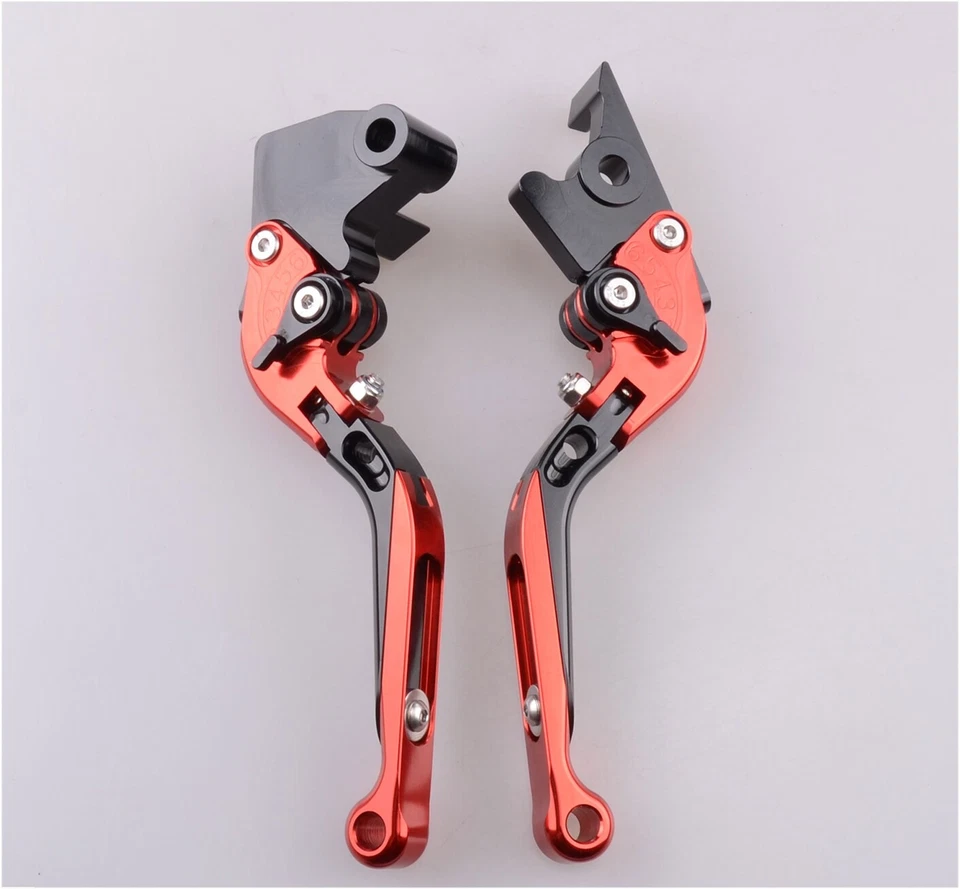 Fold brake clutch levers for YAMAHA V-Star 1100 650 Custom XVS1300A - Image 3 of 4