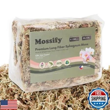 Mossify Premium Sphagnum Moss for Plants 50g, 1.8 Oz - Moss for Plants Indoor