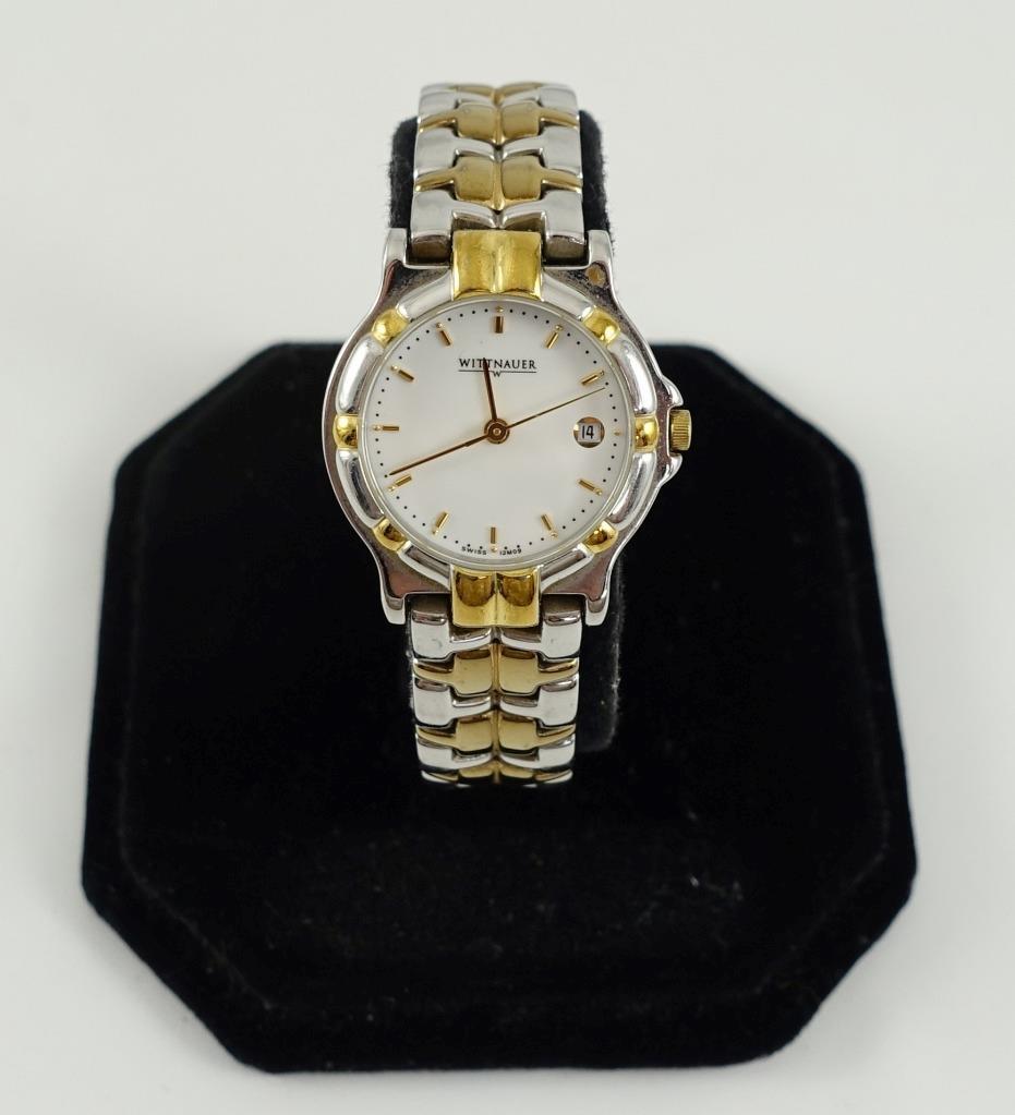 Wittnauer Two Tone Swiss Date Watch Wittnauer Two-Tone Day + Date – Analog:Shift main image 4