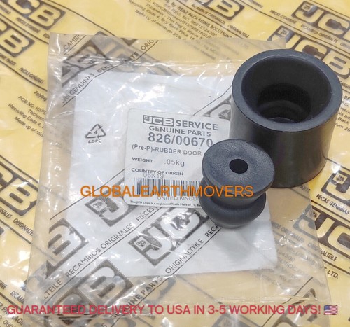 JCB MINI DIGGER PARTS - GENUINE JCB DOOR CATCH (PART NO. 826/00670) - Foto 2 di 8