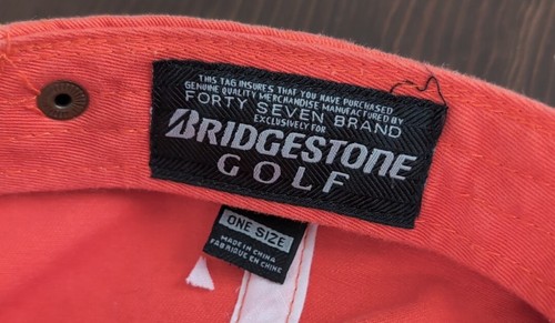 NFL DENVER BRONCOS Orange Hat Cap Strapback Unstructured Logo Bridgestone Golf - Picture 4 of 6