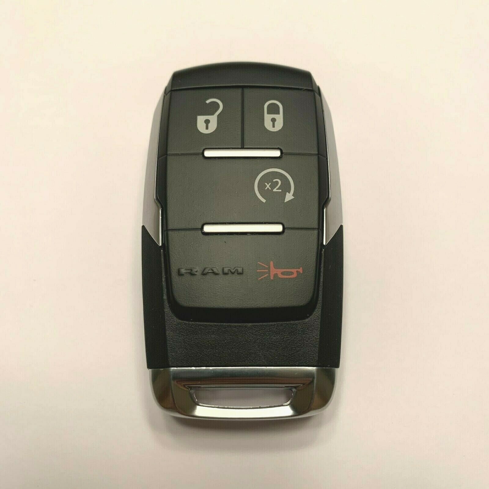 OEM RAM Keyless Entry Remote Fob + Key Insert RS 4 Button RAM GQ4-76T ...