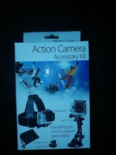 Sunpak - PlatinumPlus Action Camera Accessory Mount Kit Action-3BB #13725