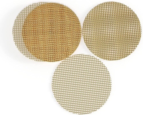 UnIqUe Pipe Screens 15mm, Pure Brass, Pack of 25, Epic Chill - Picture 3 of 5