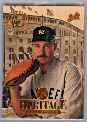 1994 Leaf Studio Heritage Collection Don Mattingly #4 NEW YORK YANKEES