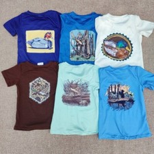 Summer Baby Boys Hunting Mallard Duck Short Sleeve T-shirt Top