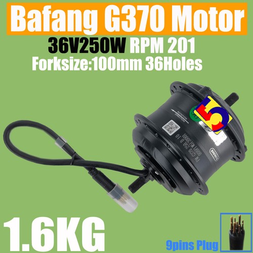 Ultralight 1.6kg Bafang 36V 250W Brushless Gear Hub motor fork size 100-RPM 201 - Picture 10 of 12