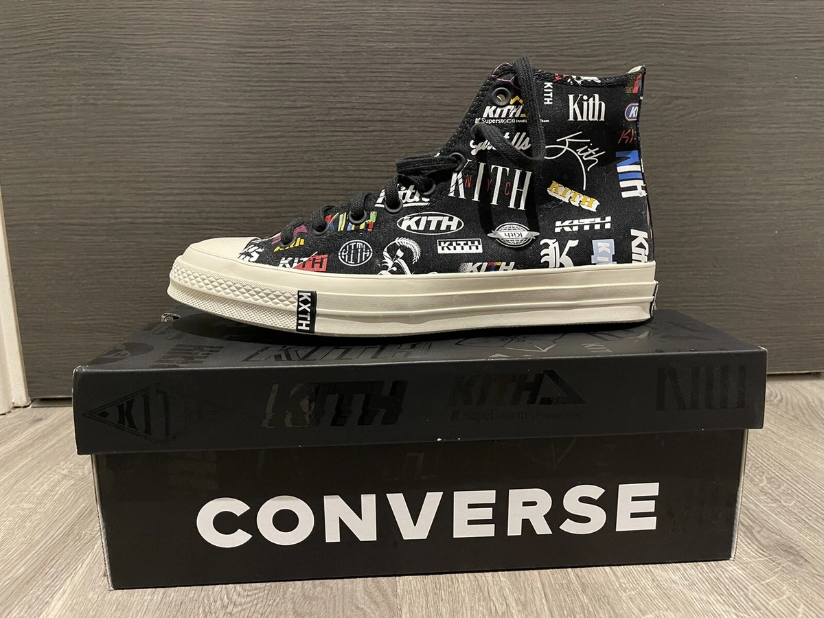 Kith converse black cheap