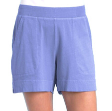 Fresh Produce large peri blue 56 key largo jersey cotton 5" inseam shorts nwt l