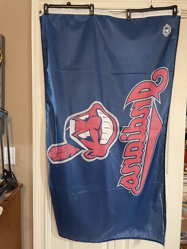 2006 Cleveland Indians Flag Banner 3x5 Baseball World Series MLB Rico - Picture 2 of 6