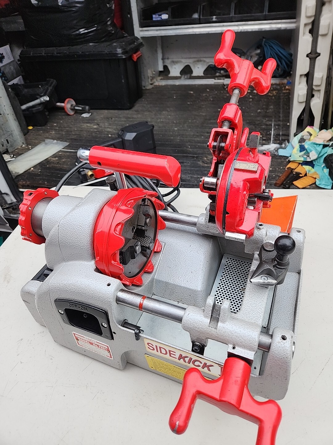 Wheeler Rex Sidekick II Power Pipe Threader 1/2inch to 1inch Pipe W