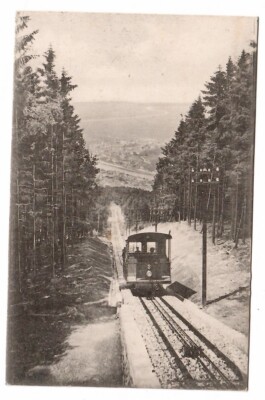 921-Heidelberg the new electric railway to D. Königstuhl
