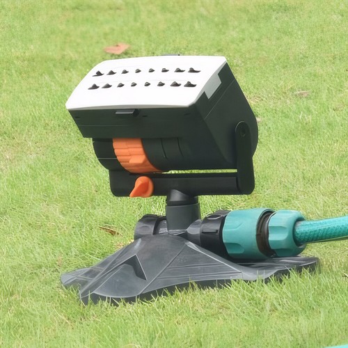 Mini arroseur oscillant, 16 trous, grande portée, arroseur de pelouse pour d - Photo 11/11