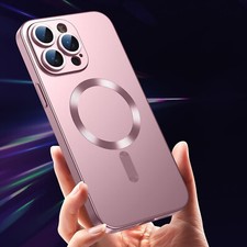 MagSafe Hülle Für iPhone 16 15 14 13 12 11 Pro Max Handy Kamera Schutz Glas Case