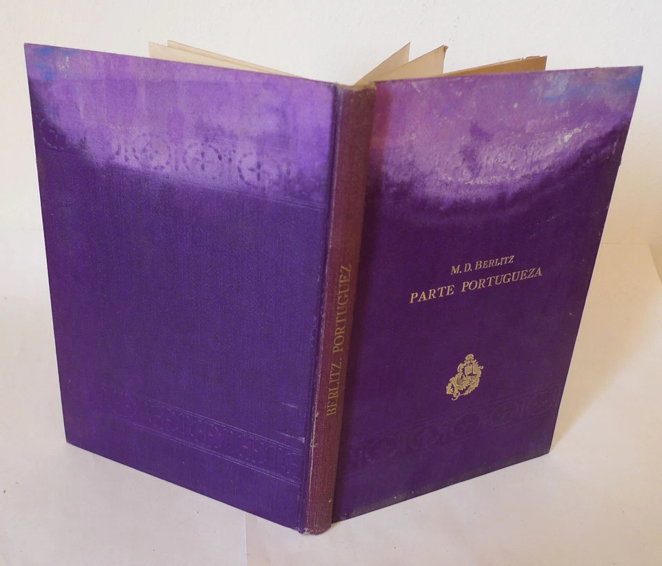BERLITZ,Ensino dos idiomas modernos.Parte Portugueza 1910[corso portoghese - Immagine 2 di 4