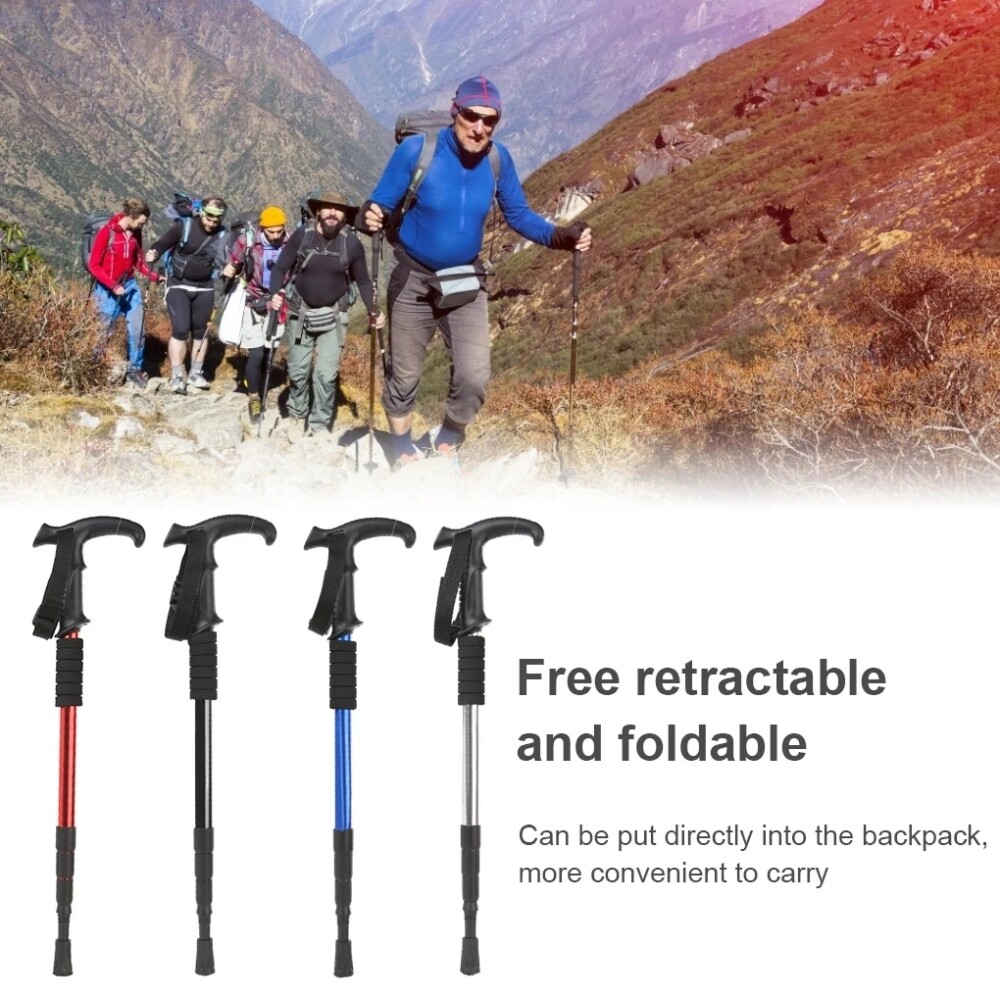 Pole Tips Buy NECASIL Collapsible Trekking Poles, Aluminum