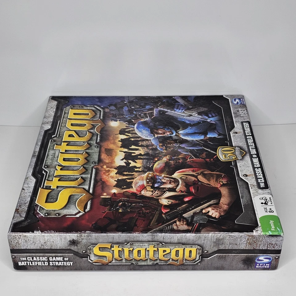 Stratego 50th Year Anniversary Board Game Hasbro Complete 2011 - Image 2 of 4