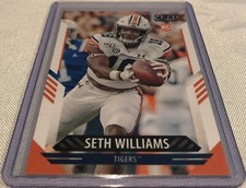 2021 Panini Score Football Seth Williams Auburn Tigers Rookie #334