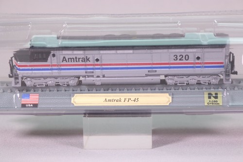 ZW018 ATLAS train N Locomotive fixe diesel USA Amtrak FP-45 320 - Picture 2 of 5