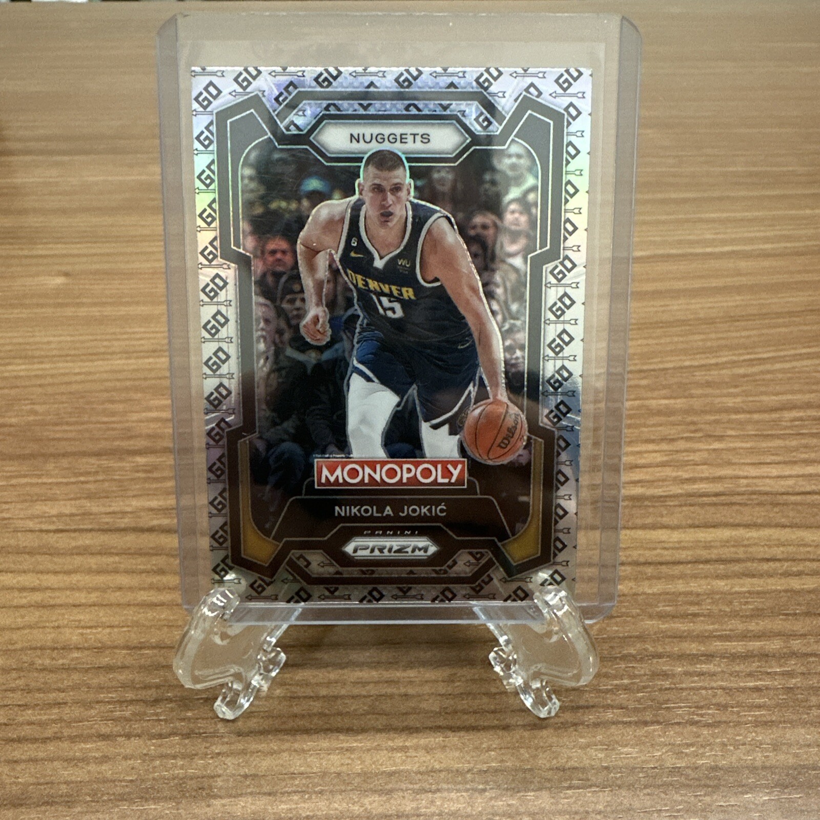 2023-24 Panini Prizm Monopoly Nikola Jokic Go Space SSP #1