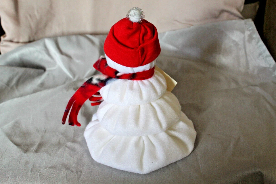 TINA'S TREASURES BEAN BAG SNOWMAN - Image 4 of 4