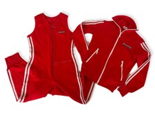 Adidas 80s Lady / Ladies Track Suit 80s D36 Jugoslavia Red 2 Piece MZ10