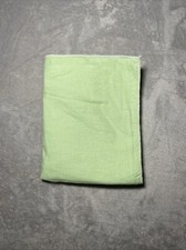 Carter's Baby Receiving Blanket Gingham Green White Plaid Flannel Swaddle Lovey