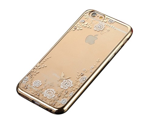 Luxus Diamant TPU Strass Blumen Silikon Schutz Hülle Bumper Case Tasche Cover - Picture 13 of 20