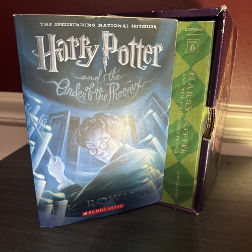 Harry Potter Books 2- 6 Box Set Scholastic Paperback Set - Picture 9 of 10