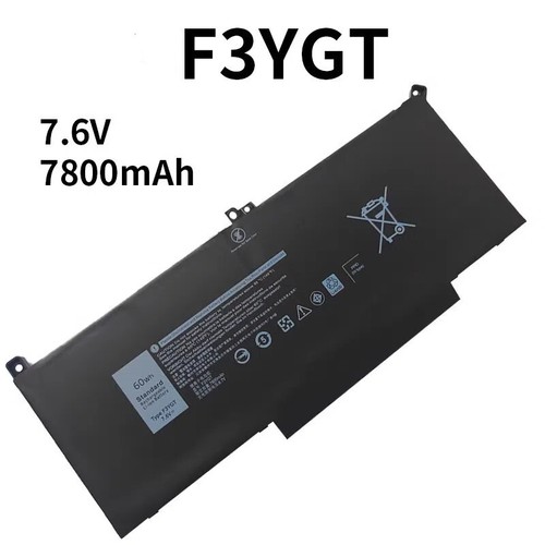 F3YGT DM3WC Battery For Dell Latitude 12 13 14 E7280 E7480 7480 7390 7490 7380
