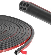 16/33 Ft Car Door Weather Seal Strip 5 Hole Rubber Edge Trim Protector Stripping