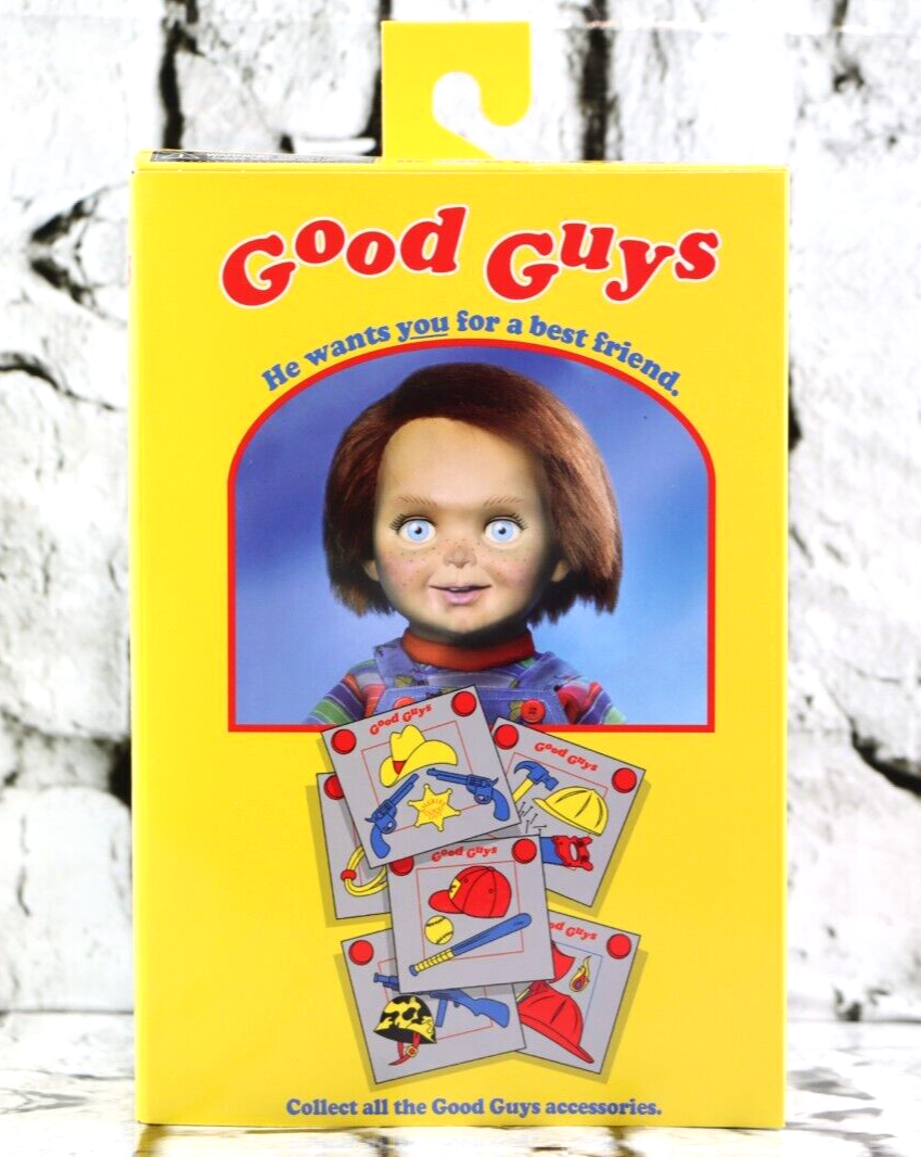 NECA CHUCKY Good Guys He Wants You For A Best Friend Action Figure