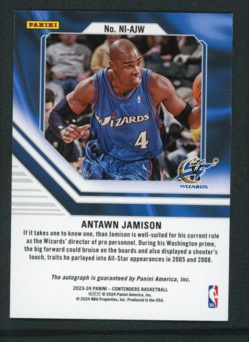 2023-24 ANTAWN JAMISON 60/75 AUTO PANINI CONTENDERS NBA INK AUTOGRAPHS - Picture 2 of 2