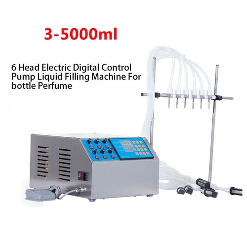 GZL-80 Automatic Digital Control Liquid Filling Machine Filler 3-5000ml 6 Heads - Picture 24 of 24
