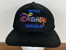 Vintage Goofys Hat Co Walt Disney World Hat Black Snapback Cap NWT