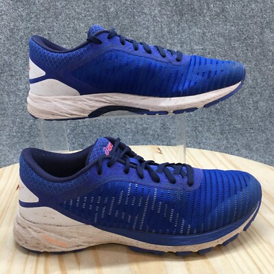 Asics Shoes Womens 8 Dynaflyte 2 Running Sneakers Blue Low Top Athletic T7D5N