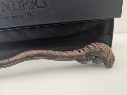 Harry Potter Ollivander Death Eater Snake + Noble Collection Harry Potter Wand - Picture 6 of 21
