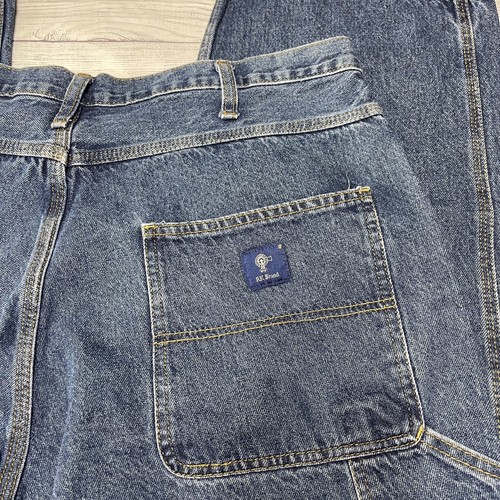 RK Rural King Carpenter Jeans Mens Size 40 X 31 Blue Denim EUC Work Jeans - Picture 3 of 6