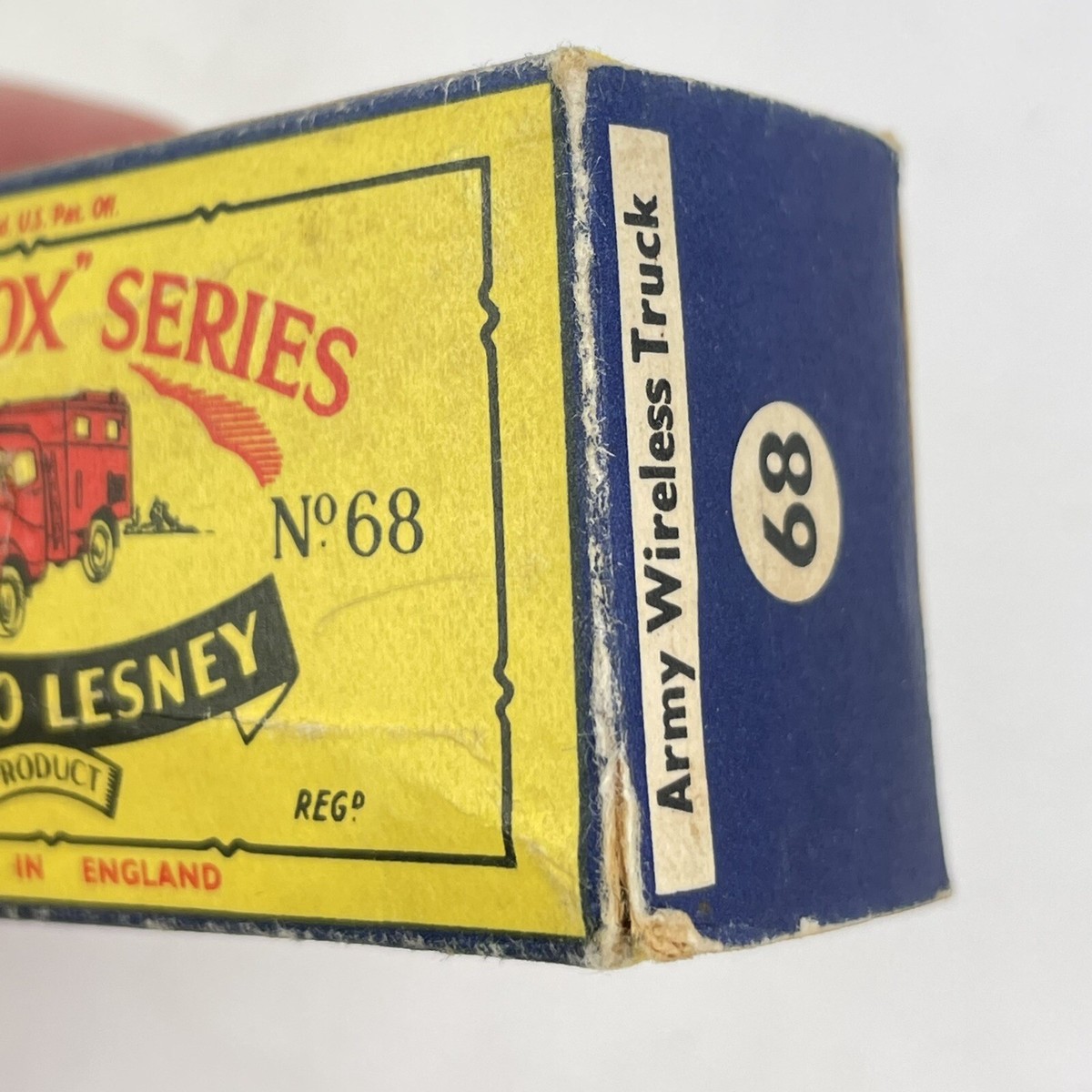 MATCHBOX 　No.68 Army Wireless Truck Matchbox Lesney #68 Army Wireless Radio Truck w/ Box 1959 | eBay