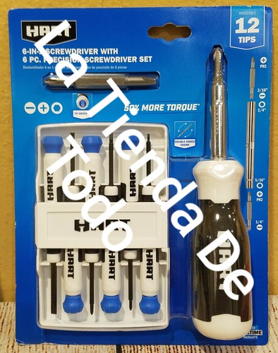 Hart TOOLS LOT PRECISION SCREWDRIVER BOX CUTTER KNIFE SHORT LEVEL - Picture 2 of 6