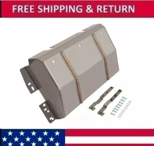 For Jeep Cherokee XJ 1984-2001 Gas Fuel Tank Guard Skid Plate Steel Replacement