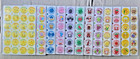 Scratch & Sniff Stickers 48 Sheets Lot Fruit Food 12 Scents 1152 Pieces