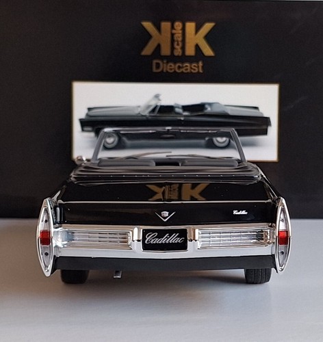Cadillac Deville Convertible 1968 negro escala 1:18 KK KKDC 180311 1 sin BoS - Imagen 11 de 18