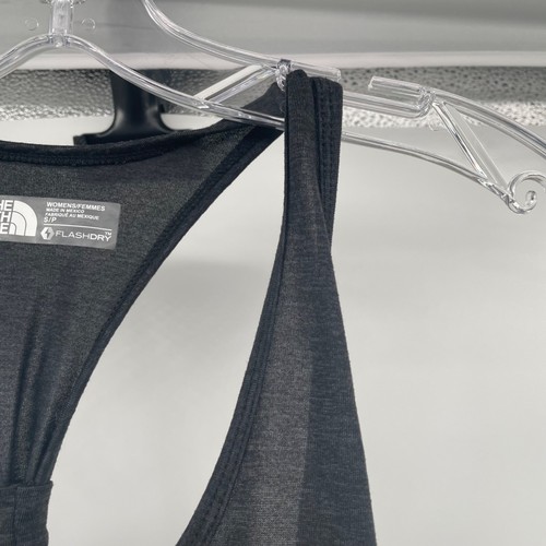 Camiseta sin mangas ligera The North Face para mujer espalda deportiva carbón talla pequeña - Imagen 4 de 9