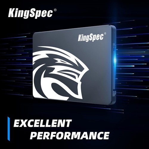 KingSpec 128GB 2.5 SATA SSD SATA III 6Gb/s SSD interne 3D NAND Flash pour - Foto 5 di 6