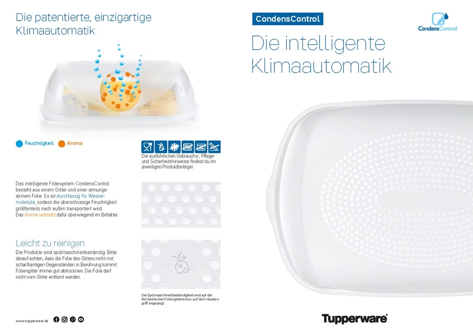 Tupperware A201 Junior BrotMax BreadSmart Brotkasten Brotbehälter Codens Control - Bild 4 von 4