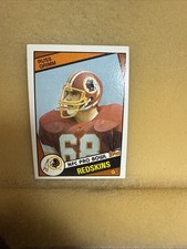 Russ Grimm 1984 Topps - Original Vintage Base - Redskins #381 - VG+