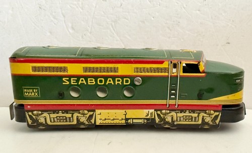 ** Marx 4000 Seaboard Powered Diesel Locomotive O/027 gauge - VG+ - Video - Picture 2 of 14