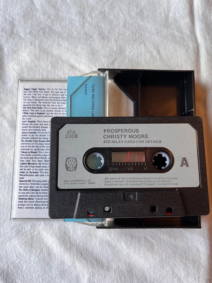 christy moore cassettes joblot - Image 4 of 4
